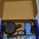 Electric Water Gun with Light Up,28-32 FT, Powerful High Powered Automatic Squirt Gun Fully Auto Water Blaster, Swimming Pool Outdoor Toy Game for Adult&Kid (Blue)