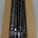 Tension Curtain Rod Extra Long Outdoor Curtain Rod Black Shower Curtain Rods No Drilling 31-168 In2.58-14FtAdjustable Spring Tension Rods Heavy Duty for Bathroom Patio Window Rust Proof