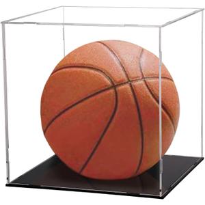 Evron Display Case for Collectibles Assemble Clear Acrylic Box Alternative Glass Case for Display Action Figures Home Storage & Organizing Toys (11.8x11.8x11.8 inch; 30x30x30 cm)