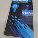 Esanik for iPhone 15 Pro Matte Glass Screen Protector [Auto-alignment] Anti-Glare & Anti-Fingerprint,Anti-Reflection,Bubble Free, Smooth as Silk, 2 Pack 9H Glass Screen Cover