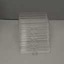 Necklace Box Tray with 5 Clear Drawers, Dustproof Necklaces Holder Storage Display Case, Necklace Tray Drawer for Pendant Suitable for Women and Girls (Transparent)