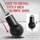 CONREDA Landmine Attachment for Barbell,Barbell Landmine for Presses Rows Rotation Split Squats,Fits 2 inch Olympic Bars,T Bar Row Attachment for Gym Home
