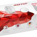 Meto Price Gun Labels (2612 mm, Single-line, 6,000 Labels, White, Multifunctional Permanent and deep-Freeze, for METO, Contact, Sato, Avery, Tovel, etc.)