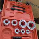 HFS(R Ratchet Pipe Threader Kit Ratcheting Pipe Threading Tool Set (7 dies 3/8", 1/2", 3/4",1", 1-1/4", 1-1/2", and 2")