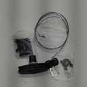 Leer Truck Cap Lock Replacement,Truck Cap Twist Handle Kit Manual Unlocking Enhanced Security with 2 Keys 113436 100XQ for Leer Truck Caps 100XQ 100XL 100XR TSC700