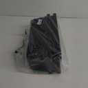 The HC Companies Venetian Window Planter Box w/Drain Plug - Long Planter Box for Windowsills, Balconies & More - Plastic Rectangular Outdoor Planters for Herbs & Flowers (18" Black, Pack of 2)