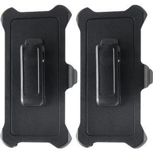 [2 Pack] iPhone 16 Replacement Belt-Clip Holster Compatible with Otterbox Defender Series Case (Phone Case Not Included)