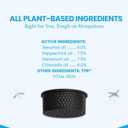 Mosquito Repellent Outdoor Patio, Recharageable Mosquito Repeller 2 Plant-Based Refills, Ready-to-use Mosquito Repeller Device for Camping Outing(Black, Pack of 1)
