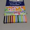 WRITECH Arts Sign Brush Pen Brush Tip Marker Felt Tip Water Based Ink Color Pens 12 Assorted Pastel Colors Great for Lettering, Journaling, Calligraphy (Natural)