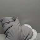 REST Evercool Cooling Comforter, King/Cali King, Blanket for Hot Sleepers, All Season Bedding for Night Sweats, Breathable Lightweight Duvet, 106x90 Inches, Cool Gray