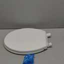 Kohler 20111-0 Brevia Round Toilet Seat, with Grip-Tight Bumpers, Quiet-Close Seat, Quick-Attach Hardware, White