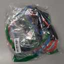 HPYGN Resistance Bands, Figure 8 Exercise Bands for Women Men, 8 Shaped Resistance Bands for Arms, Chest Expander, Yoga Gym Fitness Pulling Rope 8 Word Elastic for Exercise Muscle Training Tubing (red, blue, green)