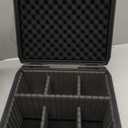 Card Case for Sport Cards Storage, Graded Trading Card Storage Box for 3" x 4" 35pt Rigid Card Sleeve, Waterproof Card Organizer Box with 6 Dividers for BCW MTG TCG Zion Card(Hold 250+ Toploaders) (Fits H5.75" Card Sleeve (6 Adj-Grids))