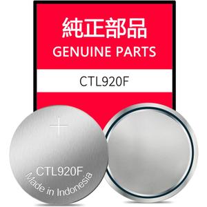 ASDAWN CTL920F Battery for Casio Edifice Watch/Solar Waveceptor Models, Solar Rechargeable Battery for Panasonic CTL920 Watch Replacement