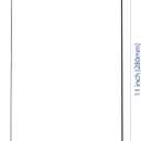 Acrylic Sign Holder with Wood Base 8.5x11 Inch Vertical and Slant Displays (2 Pack 8.5*11")