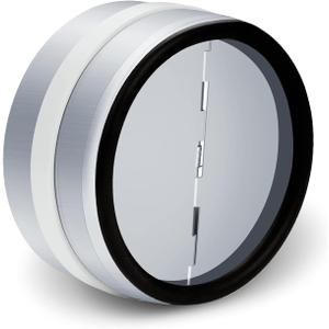 4-Inch Backdraft Damper Shutter Inline Spring Loaded for Dryer Duct