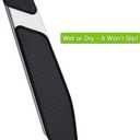 Portable Folding Ingrown Toenail Clippers for Men Thick Toenails, Business Travel Ultra Sharp Toe Nail Clippers for Seniors, Adult, Podiatrist, Heavy Duty Stainless Steel, Black