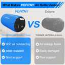 VOFiTNY Gymnastics Tumbling Equipment Air Barrel Inflatable Octagon Tumbler Roller Back-bend Trainer Cheerleading Without Pump
