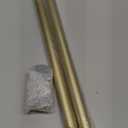 Gold Shower Curtain Rod 34 to 43Inch:Small Spring Tension Shower Rods for Bathroom Kitchen Doorway,Modern Heavy Duty Adjustable Tension Shower Curtain Rod No Drilling No-Slip Easy Install,Gold