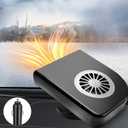 12V 150W Car Heater That Plugs into Cigarette Lighter, Portable Windshield Defogger and Defroster(MJ509F)