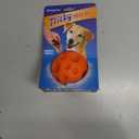 Omega Paw Authentic Tricky Treat Ball - Medium,Orange, 3.5"