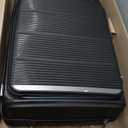 Samsonite Paralux Medium Checked Luggage - Innovative Design - Quick Access Front Pocket - Dual Suspension Wheel Technology - TSA Lock - Expandable - Includes Removable Packing Cubes - Black