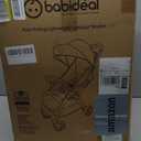 BABIDEAL Lightweight Travel Stroller for Baby, Self-Folding Toddler Stroller with Large Canopy, Full-Reclining Seat, Cup Holder Included - Newborn to 50lbs.