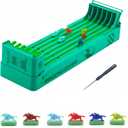 Electronic Horse Race Board Game, Horse Racing Table Games, Desktop Derby 6-Horse Racing Game,Portable Family Party Entertainment Games (Screwdriver Attached)