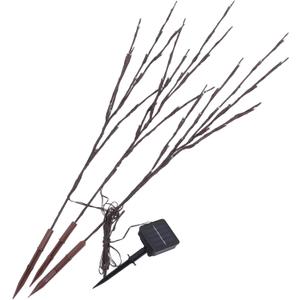 VICASKY 60led Lighted Branches Twig Lights Tree Branch Up Led Twigs Plug in Christmas Weeping Willow Design Will Solar Powered Artificial 82. 00x8. 00x6. 00cm White