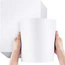 Patelai 150 Pcs Double Sided Semi Gloss Cardstock Paper 8.5 x 11'' Heavyweight White Thick Paper for Laser Printer Printing Semi Gloss Cardstock DIY Printer Paper 80lb Cover Stock Paper