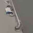 AmazerBath Grab Bars for Bathtubs and Showers Anti Slip, 24" L x 1.25" D, Handicap Grab bar Stainless Steel, Shower Grab Bars for Seniors, Bathtub Handle Grab Bars for Bathroom Holds 500LBS