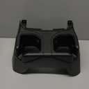 for Jeep JL Rear Cup Holder Back Seat Floor Console Mount Dual Drinks Water Bottle Beverage Holder for Jeep Wrangler JL and Gladiator JT 2018-2026