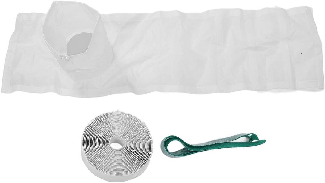 Portable Air Conditioner Window Seal Kit, Easy Install and Loop Tape, Keep Rooms Cool for Most AC Dryer