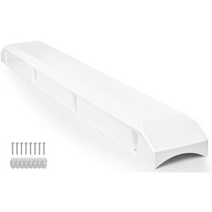 48 Inch Boat Dock Bumpers for Edge/Piling,Dock Bumpers for Post/Piling/Pylon/Straight Edge,Dock Fender Bumper Guards for Horizontal Deck,Vertical Poles,Marine-Grade Pads with Screws