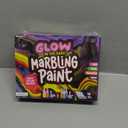 Dan&Darci Glow in The Dark Marble Paint Kit for Kids - Water Marbling Painting Art Set for Boys & Girls Ages 6, 7, 8, 9, 10, 11, 12 Year Old - Kid Crafts Birthday Gifts Toys - Arts Craft Activities