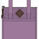 Arctic Zone Heathered Eco Lunch Sack - Lunch Box Bag - Violet