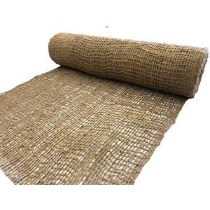 Jute Erosion Control, Soil Saver Mesh Blanket - 48" Wide x 20 Yards (60 feet Long) - 240 Sq. Ft. Coverage