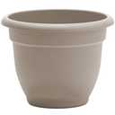 Bloem Ariana Self Watering Planter: 12" - Pebble Stone - Durable Resin Pot, for Indoor and Outdoor Use, Self Watering Disk Included, Gardening, 3 Gallon Capacity