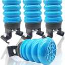 TSS-107-40 | Set of 4 Blue | Trailer Axle with 5000-8000 GAWR, Spring - Over Axle Configuration | 1000 lb Capacity at 50% Compression