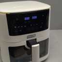 DASH 7qt Clear View Digital Air Fryer - Cream