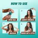 Batiste Powder Dry Shampoo, Oil-Absorbing, Non-Aerosol, Blends Seamlessly for Dark Hair, Instant Hair Refresh, TSA Compliant (1.06 oz)