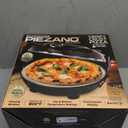 PIEZANO Crispy Crust Pizza Oven by Granitestone  12 Inch Electric Pizza Oven Indoor Countertop Maker with Ceramic Stone Heats up to 800F for Stone Baked Pizzeria Style at Home As Seen on TV Products