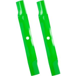 Lawn Mower Blades High Lift Blade 42 inch Deck Fits for AM141034 AM137327 AM141032 M154061 for John Deere D130 D110 D105 D120 D125 X300 Z225 LA135 Z235 SST15 X310 Select Series, 2 PCS