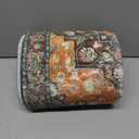 HEBE Hallway Runner Rug 2'x8' Washable Vintage Distressed Area Rugs Non Slip Laundry Rug Runner Boho Floor Carpet Runners for Hallways Entryway Laundry Room Kitchen Bathroom (Rust/Orange)