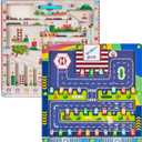 Double Side Alphabet Magnet Maze Toys, Alphabet & Number Puzzle Toddler Toys for Ages3-6 for Boys and Girls