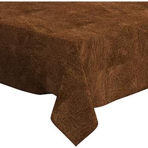 Q-Beans Rectangle Decorative Tablecloth [Size: 52 x 70 inch], Washable and Reusable Table Cloth Cover for Indoor and Outdoor