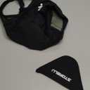 Storelli Womens Bodyshield Crop Top, High-Impact Chest and Rib Protection for Female Soccer Goalkeepers and Players (X-Small, Black)