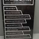 Motivational Wall Art Office Decor Inspirational Entrepreneur Quotes Picture Prints Success Motto Positive Affirmation Posters for Living Room Workplace Artwork Framed [48''W x 24''H]
