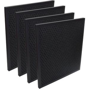 PUREBURG Replacement Activated Carbon Filter Compatible with Dri-Eaz DefendAir HEPA 700 Air Scrubber, 4-Pack For Air Purifier Clean VOCs Odor