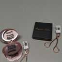 CENNYO Magnetic Eyelashes, Reusable Magnetic Eyelashes with Applicator No Glue, Easy to Wear, 3D Natural Look Magnetic Lashes without Eyeliner, Pink